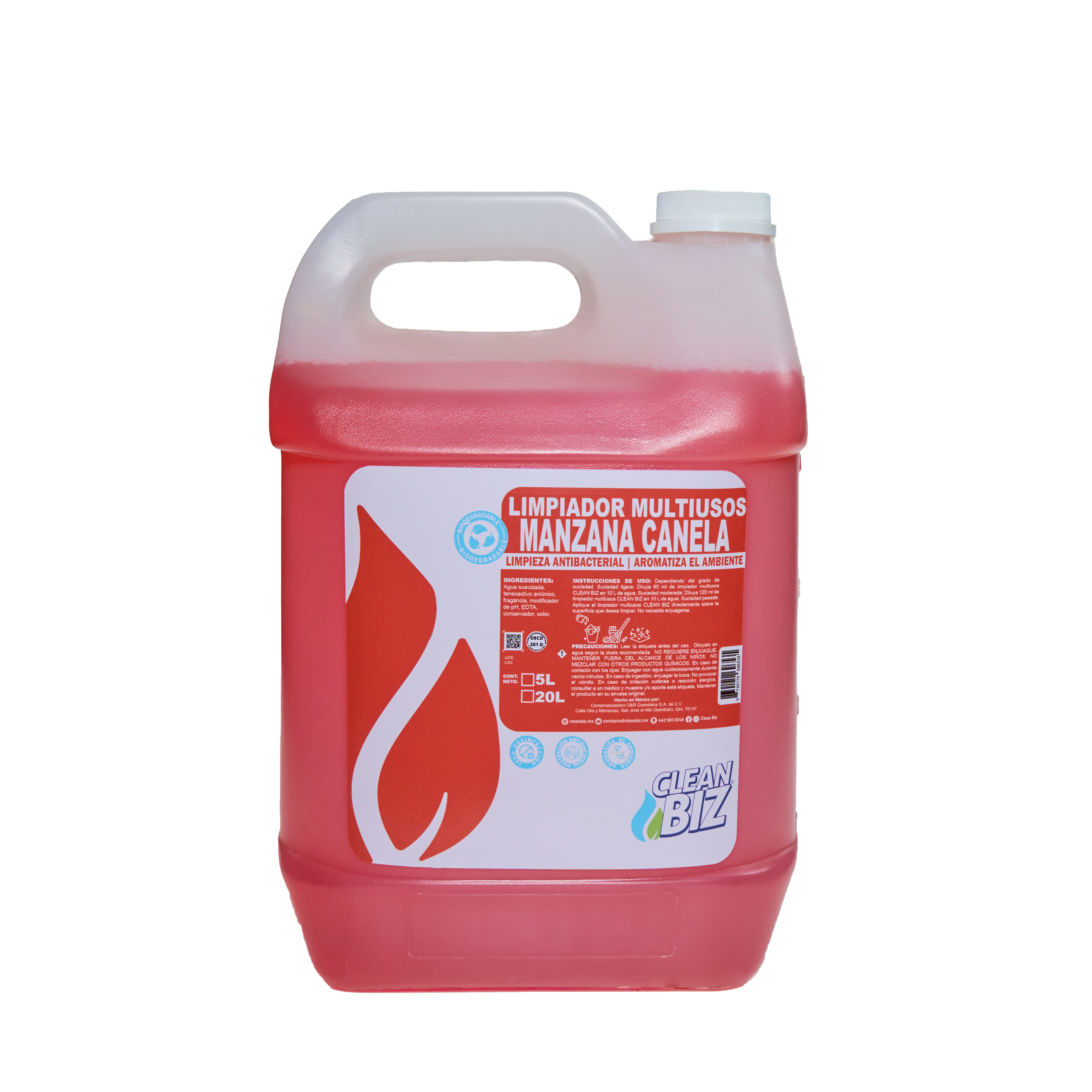 Cleanbiz, producto, manzana